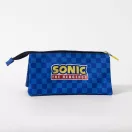 Sonic Ariciul Sprint Penar cu 3 compartimente 23 cm