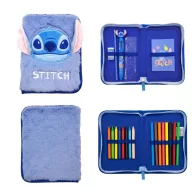   Disney Lilo și Stitch Blue penar de pluș umplut, cu 2 etaje