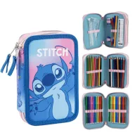   Disney Lilo și Stitch Galaxy penar cu 3 niveluri Giotto umplut