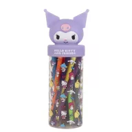 Hello Kitty Kuromi Set de 18 markere în suport 3D