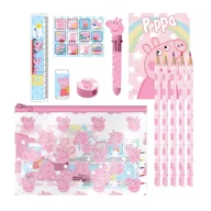 Purcelușa Peppa Rainbow set papetărie