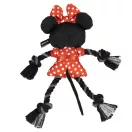Disney Minnie Dots jucărie pentru câini cu frânghie care scârțâie 26 cm
