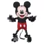 Disney Mickey Classic jucărie cu frânghie pentru câini 26 cm
