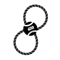   Star Wars jucărie pentru câini cu minge de tenis și frânghie