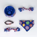 Avengers Blue Set cadou pentru animale de companie Avengers 5 buc.
