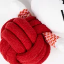 Hello Kitty Red jucărie de câine din funie 15 cm