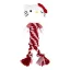 Hello Kitty Red jucărie pentru câini cu frânghie care scârțâie 30 cm