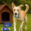 Real Madrid Blue set de cadou pentru animale de companie cu 3 piese