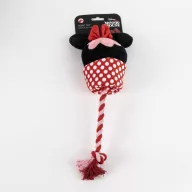 Disney Minnie Dots jucărie de câine din frânghie 30 cm