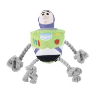   Disney Povestea Jucăriilor Buzz Lightyear jucărie de câine cu frânghie care scârțâie 20 cm