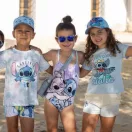 Disney Lilo și Stitch Love costum de baie pentru copii, înot 5-12 ani