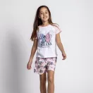 Disney Lilo și Stitch Ohana pijama scurt pentru copii 8 - 14 ani / 128 - 164 cm