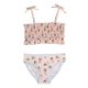 Bluey Peach costum de baie pentru copii, bikini 2-6 ani