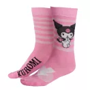 Hello Kitty Kuromi Pink șosete lungi pentru adulți 36/43