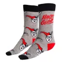 Harley Quinn Grey șosete lungi pentru adulți 36/43