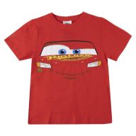   Disney Mașini Red tricou scurt pentru copii, top 6 - 12 ani / 116 - 152 cm