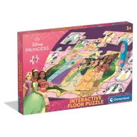   Prințesele Disney Reunion puzzle interactiv de 24 de piese Clementoni