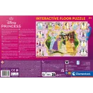 Prințesele Disney Reunion puzzle interactiv de 24 de piese Clementoni