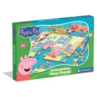   Purcelușa Peppa Reading puzzle interactiv de 24 de piese Clementoni