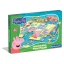 Purcelușa Peppa Reading puzzle interactiv de 24 de piese Clementoni