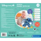 Disney Lilo și Stitch Cute figurină interactivă de pluș care se târăște Clementoni
