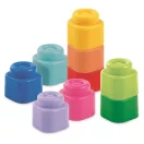 Colorat Clemmy set de blocuri de construcție moi 9 buc Clementoni