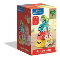   Vehicul Fun jucărie de construcție pentru copii 4 buc Clementoni