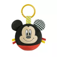   Disney Mickey  figura minge de pluș, zornăitor pentru bebeluși Clementoni
