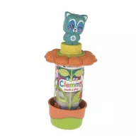   Colorat Clemmy Set de blocuri de construcție moi Garden Cat 7 bucăți Clementoni