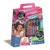 Crazy Chic Shiny Lac de unghii fosforescent și set de decorare unghii Clementoni
