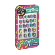 Crazy Chic Pop Set unghii false Clementoni