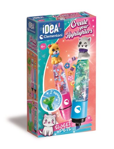 Colorat Sweet Pets set de markere text Clemontoni