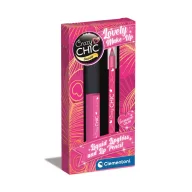   Crazy Chic Strawberry gloss de buze și creion de contur buze Clementoni