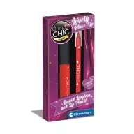   Crazy Chic Cherry gloss de buze și creion de contur buze Clementoni