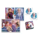 Disney Regatul de gheață Seasons Colecție de jocuri 4-în-1 Clementoni