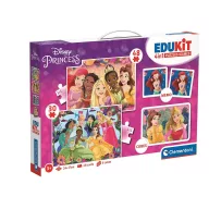   Prințesele Disney Bonding Colecție de jocuri 4-în-1 Clementoni