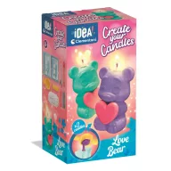 Colorat Love Set de facut lumânări Urs Clementoni