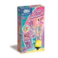   Colorat Beach Buddies set creativ pentru realizarea textmarkerelor Clementoni