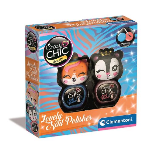 Crazy Chic Lovely Tigers set de ojă sclipitoare Clementoni