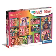 Rainbow High Personalities Puzzle 10 în 1 Clementoni