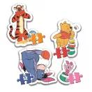 Disney Winnie de Pluș My First puzzle formă bebe Clementoni