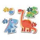 Dinozaur My First puzzle de formă pentru bebeluși Clementoni