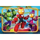 Avengers Trio Iron Man și echipa sa super 30 de piese puzzle Clementoni