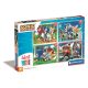 Sonic Ariciul Save the Day Puzzle Clementoni 4 în 1