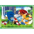 Sonic Ariciul Save the Day Puzzle Clementoni 4 în 1
