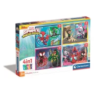 Omul Păianjen Spidey Puzzle 4 în 1 Clementoni