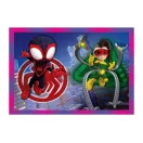 Omul Păianjen Spidey Puzzle 4 în 1 Clementoni