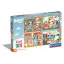 Bluey Play All Day Puzzle Clementoni 4-în-1