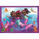 Prințesele Disney Junior Ariel Puzzle 4 în 1 Clementoni