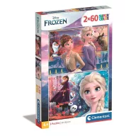   Disney Regatul de gheață Wind Puzzle Clementoni de 2x60 piese
